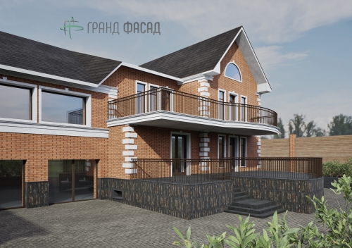 Облицовка цоколя. Пос. Новая Разводная
